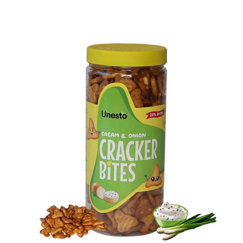 Cream & Onion Cracker Bites